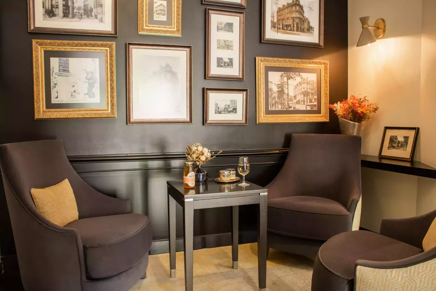 Bar Lounge | Best Western Plus Le Moderne, hôtel à Caen