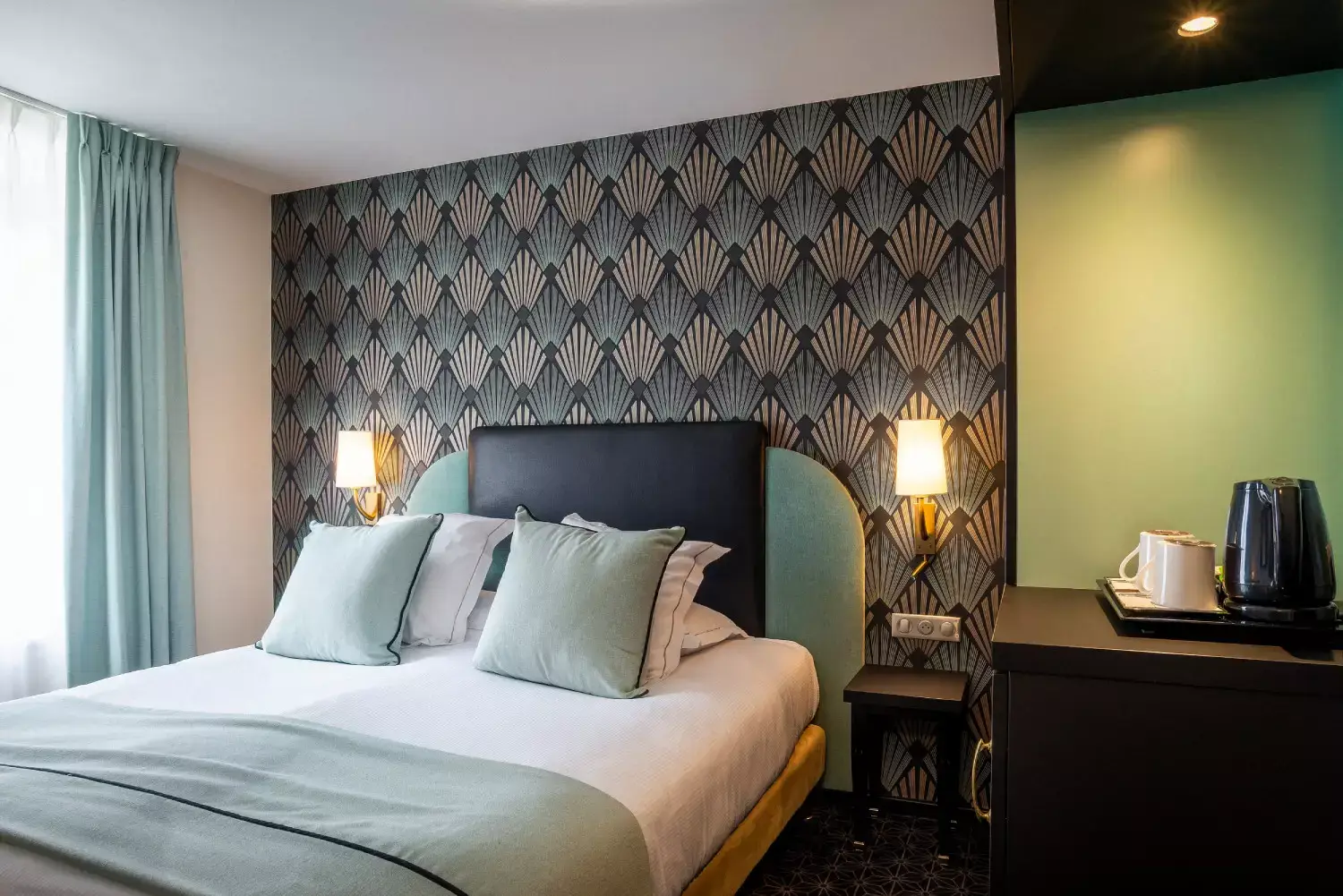 Chambre du Best Western Plus Le Moderne à Caen