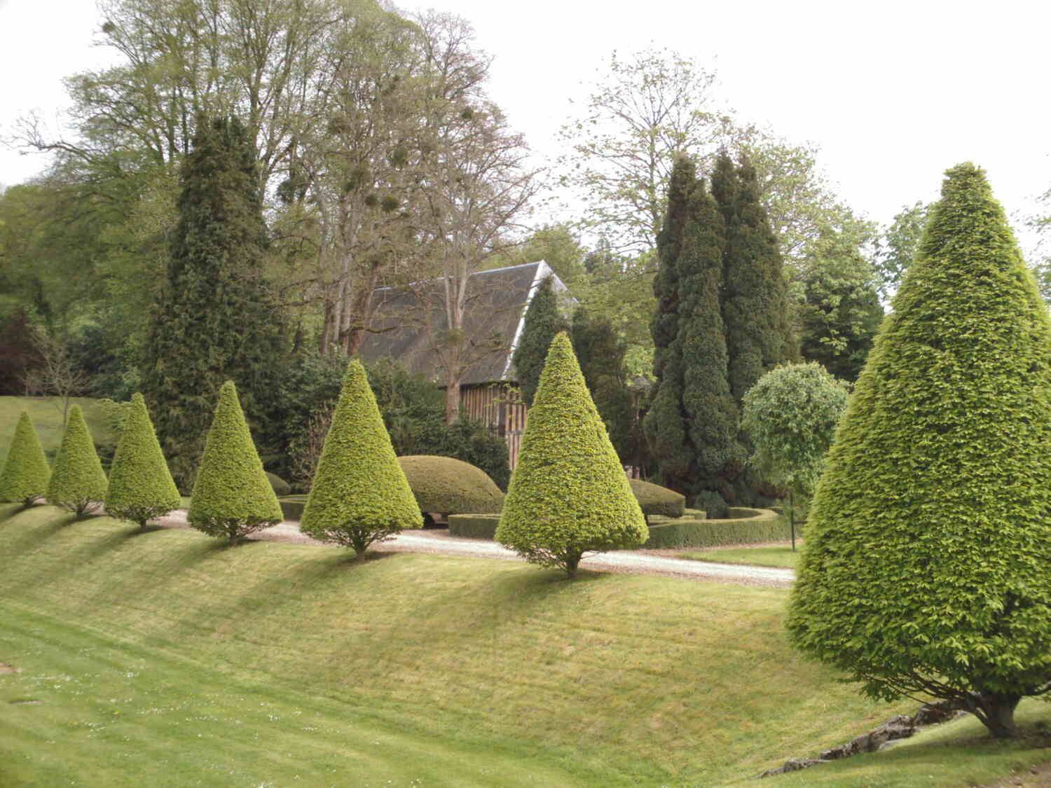 Jardin du château de Boutemont